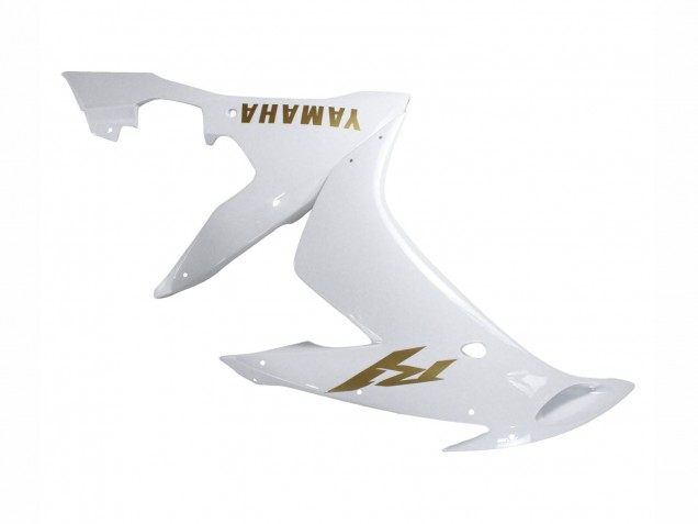 2004-2006 White Gold Decals Yamaha YZF 1000 R1 Motorcycle Fairings