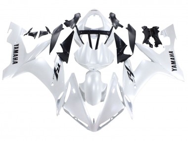 2004-2006 Pearl White Black Decals Yamaha YZF 1000 R1 Motorcycle Fairings