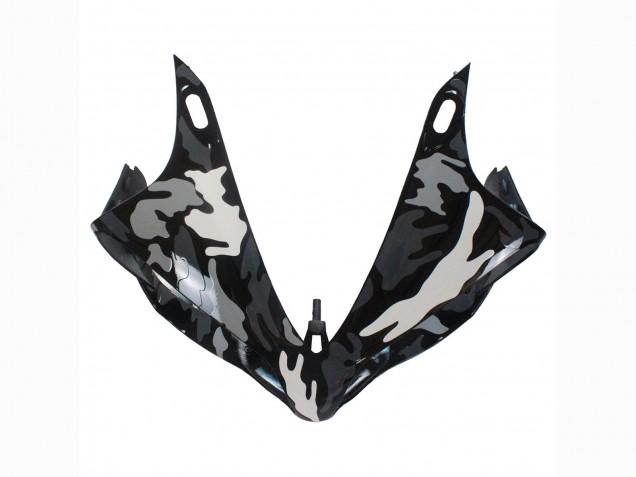 2007-2008 Grey White Camouflage Shark Yamaha YZF 1000 R1 Motorcycle Fairings