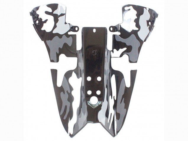2007-2008 Grey White Camouflage Shark Yamaha YZF 1000 R1 Motorcycle Fairings