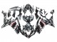 2007-2008 Grey White Camouflage Shark Yamaha YZF 1000 R1 Motorcycle Fairings