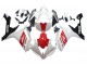2007-2008 White Red Black Yamaha YZF 1000 R1 Motorcycle Fairing