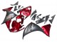2009-2011 Red Matte Black Yamaha YZF 1000 R1 Motorcycle Fairings