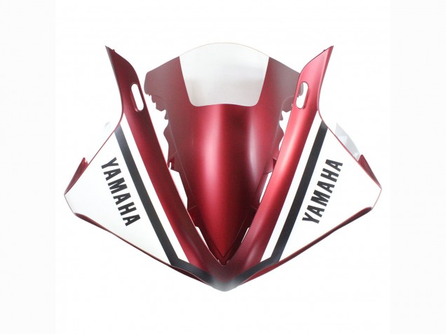 2009-2011 Red White Matte Black Yamaha YZF 1000 R1 Motorcycle Fairings