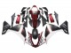 2009-2011 Red White Matte Black Yamaha YZF 1000 R1 Motorcycle Fairings