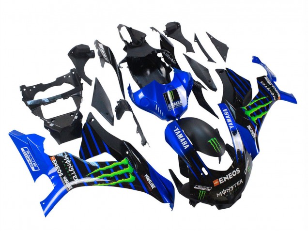 2015-2019 Blue Matte Black Green Monster ENEOS Yamaha YZF 1000 R1 Motorcycle Fairings