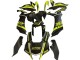 2020-2025 Glossy Black Fluorescent Yellow Yamaha YZF 1000 R1 Motorcycle Fairings