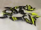 2020-2025 Glossy Black Fluorescent Yellow Yamaha YZF 1000 R1 Motorcycle Fairings