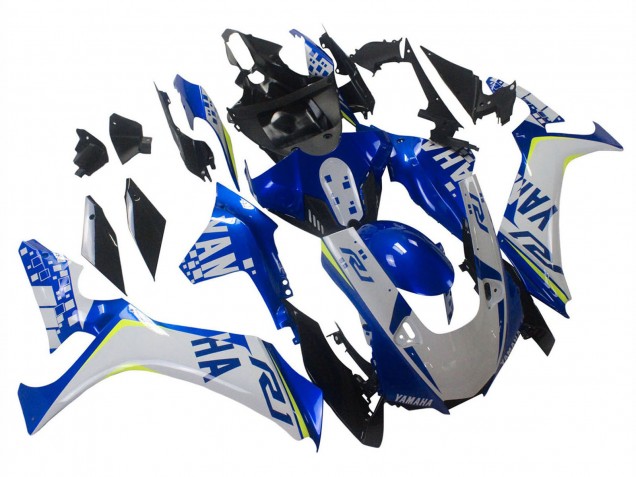 2020-2025 White Blue Neon Yellow Glossy Black Yamaha YZF 1000 R1 Motorcycle Fairings