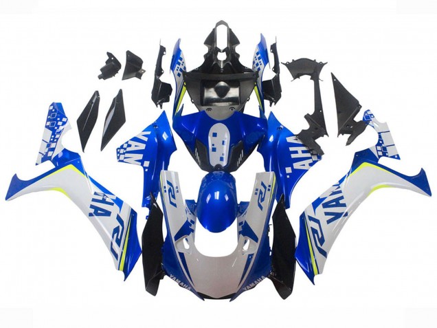 2020-2025 White Blue Neon Yellow Glossy Black Yamaha YZF 1000 R1 Motorcycle Fairings