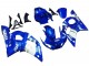 1998-2002 Blue White Yamaha YZF 600 R6 Motorcycle Fairings