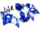 1998-2002 Blue White Yamaha YZF 600 R6 Motorcycle Fairings