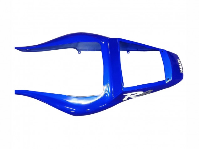 1998-2002 Blue White Yamaha YZF 600 R6 Motorcycle Fairings