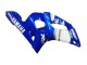1998-2002 Blue White Yamaha YZF 600 R6 Motorcycle Fairings