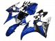 2003-2004 Blue White Glossy Black Yamalube Yamaha YZF R6 Motorcycle Fairings