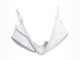 2003-2004 White Glossy Black Yamaha YZF R6 Motorcycle Fairing