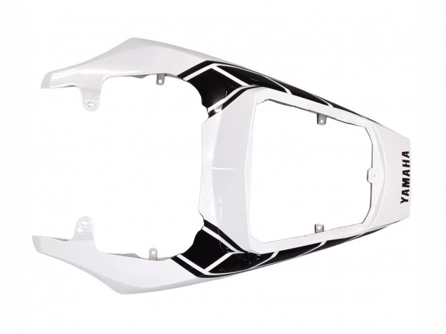 2003-2004 White Glossy Black Yamaha YZF R6 Motorcycle Fairing