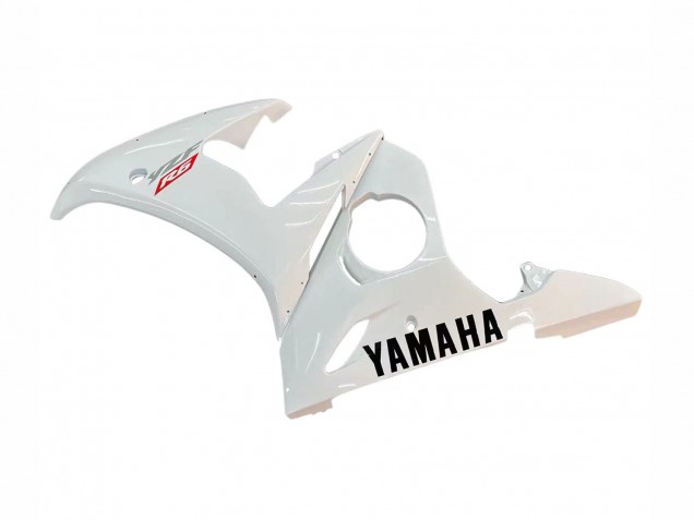 2003-2004 White Yamaha YZF R6 Motorcycle Fairing