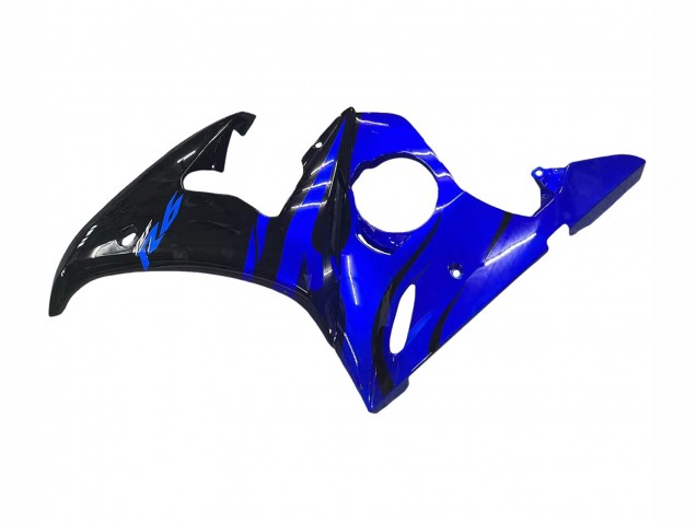 2003-2004 Blue Glossy Black Yamaha YZF R6 Motorcycle Fairing