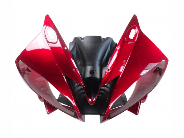 2006-2007 Red Matte Black Yamaha YZF 600 R6 Motorcycle Fairing