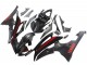2008-2016 Glossy Black Matte Black Red Stripe Yamaha YZF 600 R6 Motorcycle Fairings