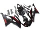 2008-2016 Glossy Black Matte Black Red Stripe Yamaha YZF 600 R6 Motorcycle Fairings