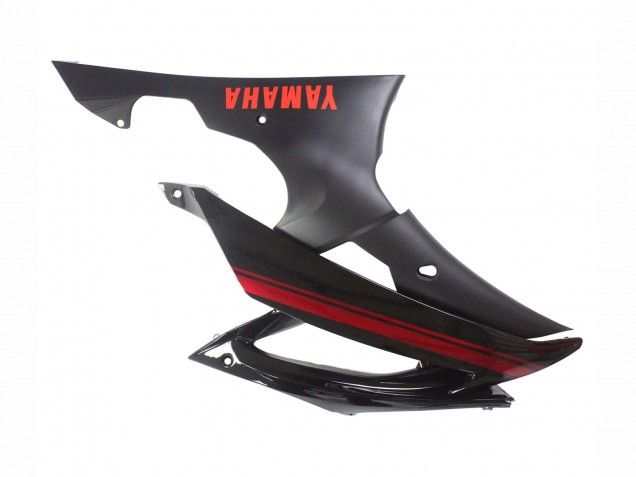 2008-2016 Glossy Black Matte Black Red Stripe Yamaha YZF 600 R6 Motorcycle Fairings