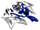 2008-2016 Silver Blue Yamaha YZF 600 R6 Motorcycle Fairings