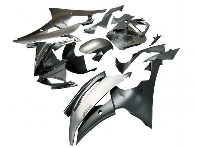 2008-2016 Silver Grey Yamaha YZF 600 R6 Motorcycle Fairings