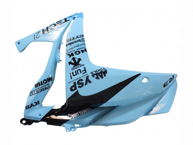 2015-2018 Light Blue Black Yamalube 21 Yamaha YZF R3/R25 Motorcycle Fairings
