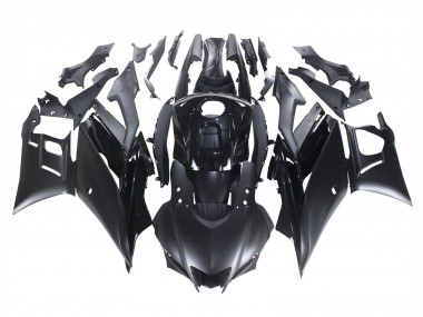 2022-2024 Matte Black Yamaha YZF R3/R25 Motorcycle Fairings