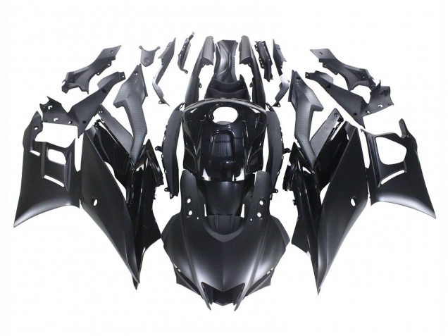2022-2024 Matte Black Yamaha YZF R3/R25 Motorcycle Fairings