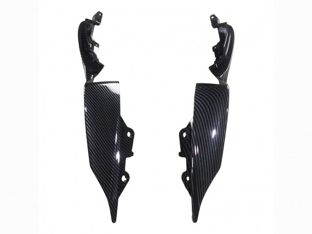 2021-2024 Black Carbon Fiber Carbon Fiber Yamaha YZF R7 Motorcycle Fairings