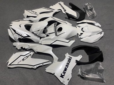 2021-2026 Pearl White Black Kawasaki ZX10R Motorcycle Fairings