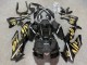 2021-2025 Glossy Black Gold Elf Snow Kawasaki ZX10R Motorcycle Fairings