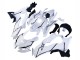 2021-2025 White Black Kawasaki ZX10R Motorcycle Fairings