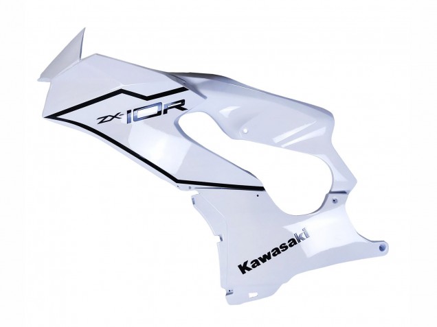 2021-2025 White Black Kawasaki ZX10R Motorcycle Fairings