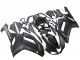 2007-2008 Matte Black with Yellow Logo Ninja Kawasaki ZX6R Motorcycle Fairings