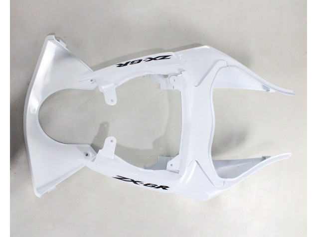 2009-2012 White Black Ninja Kawasaki ZX6R Motorcycle Fairings