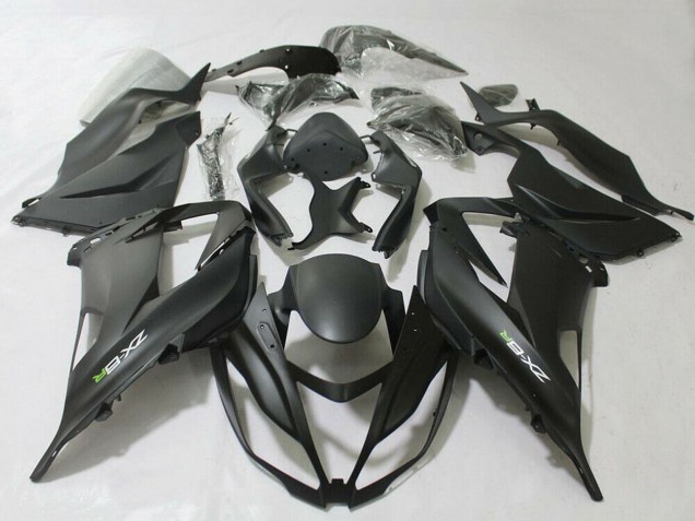 2013-2018 Matte Black Kawasaki ZX6R Motorcycle Fairing