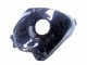 2019-2022 Glossy Black White Kawasaki ZX6R Motorcycle Fairings
