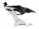 2019-2022 White Black Carbon Fiber Kawasaki ZX6R Motorcycle Fairings