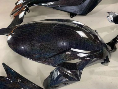 2019-2022 Black Rainbow Kawasaki ZX6R Motorcycle Fairings