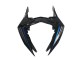 2013-2024 Glossy Black Blue Kawasaki EX300 Motorcycle Fairings