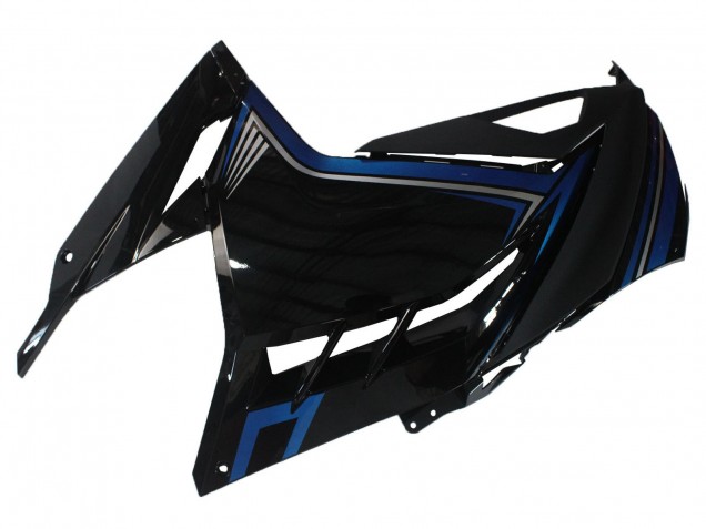 2013-2024 Glossy Black Blue Kawasaki EX300 Motorcycle Fairings