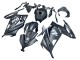 2013-2024 Matte Black White Elf Snow Kawasaki EX300 Motorcycle Fairings