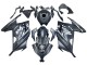 2013-2024 Matte Black White Elf Snow Kawasaki EX300 Motorcycle Fairings