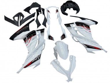 2013-2024 White Red Black Kawasaki EX300 Motorcycle Fairings