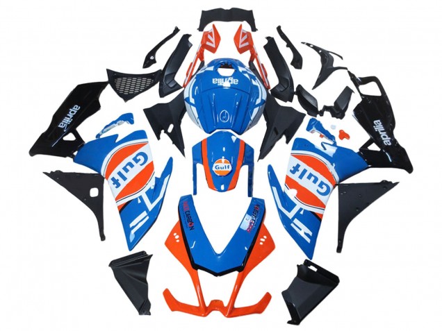 2012-2018 White Blue Orange Glossy Black Gulf Aprilia RS4 50 125 Motorcycle Fairings