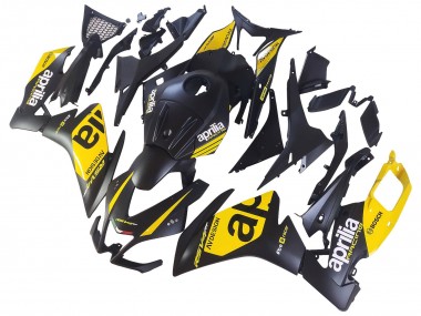 2012-2018 Yellow Matte Black Aprilia RS4 50 125 Motorcycle Fairings